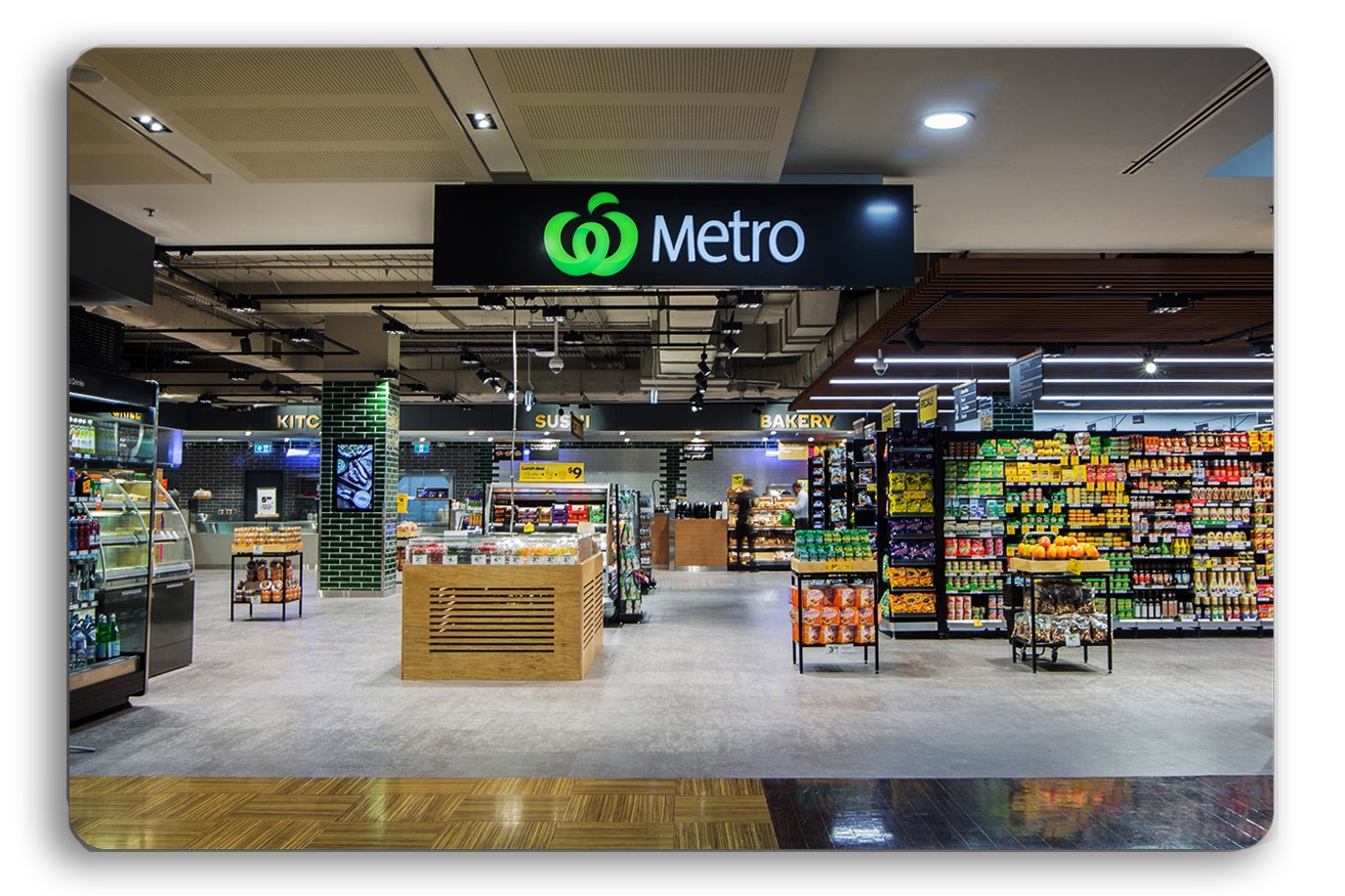 A Woolworths Metro convenience store