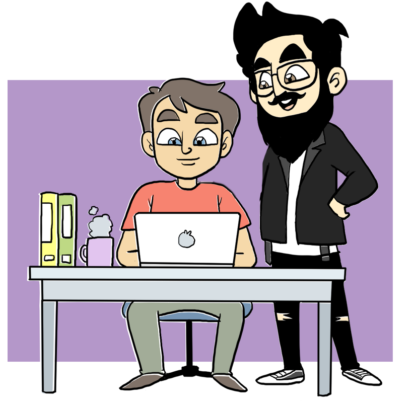 Illustration of user testing
